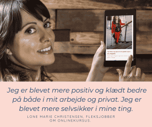 Lone Marie Christensen om onlinekursus