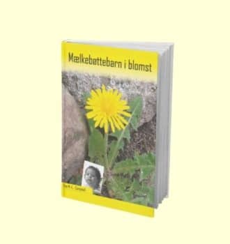 Mockup Forsidebillede fra bogen Mælkebøttebarn i blomst - campbell.dk