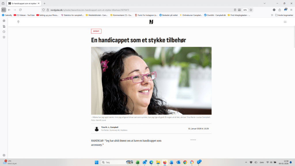 kornikken En handicappet som et stykke tilbehør om næstekærlighed