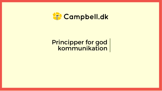 god kommunikation