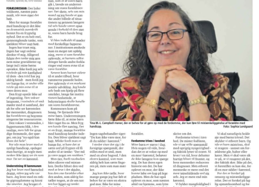 Billede af tinas artikkel i nordjyske